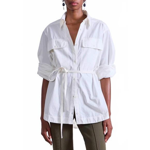 APIECE APART Tops - NEW APIECE APART flowe oversized shirt in cream